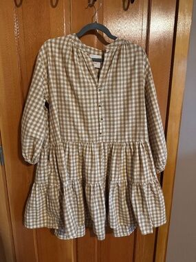 Lullaby Club Avalon Smock Dress (XS)